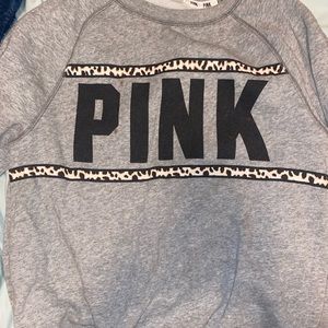 VS pink sweatshirt
